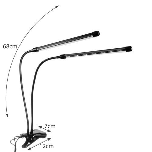 LED luč za rastline 2 panela - slika 4