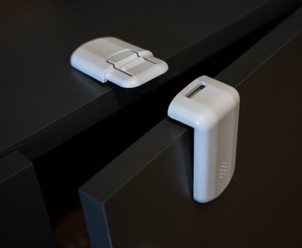 Varnostno zapiralo predalov 4 kosi - slika 2