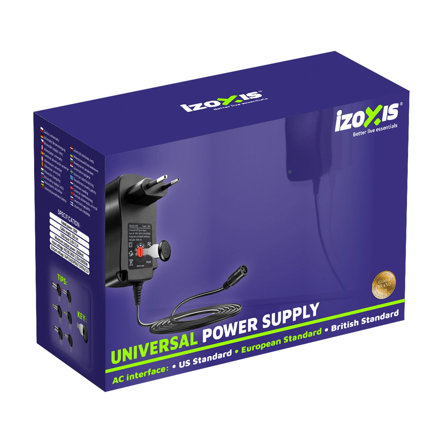UNIVERZALNI POLNILEC IZOXIS 26106 - slika 4
